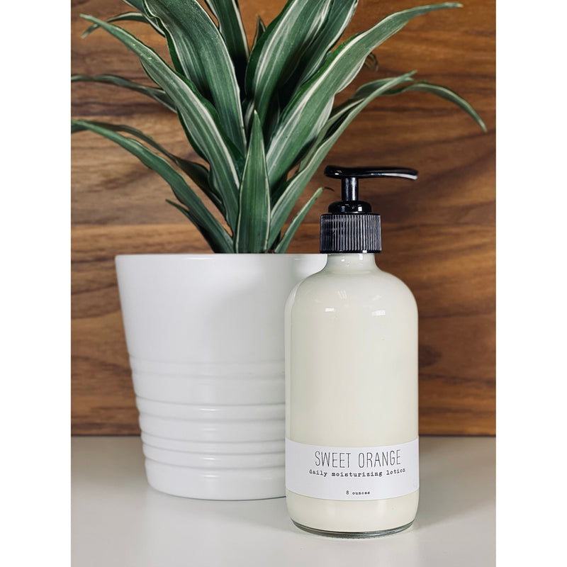 handmade. la conner Daily Moisturizing Lotion - Home Ladies Gray 8 Ounces - Sweet Orange