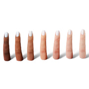 Red Iguana LLC Set of 7 Colors 3.0 Silicone Practice Fingers kit White Smoke