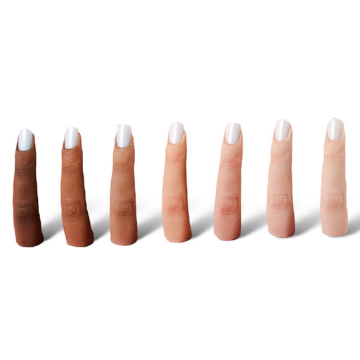 Red Iguana LLC Set of 7 Colors 3.0 Silicone Practice Fingers kit White Smoke