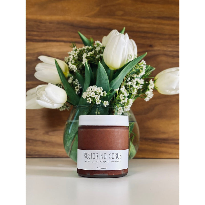 handmade. la conner Restoring Scrub Skincare Sienna 4 ounces