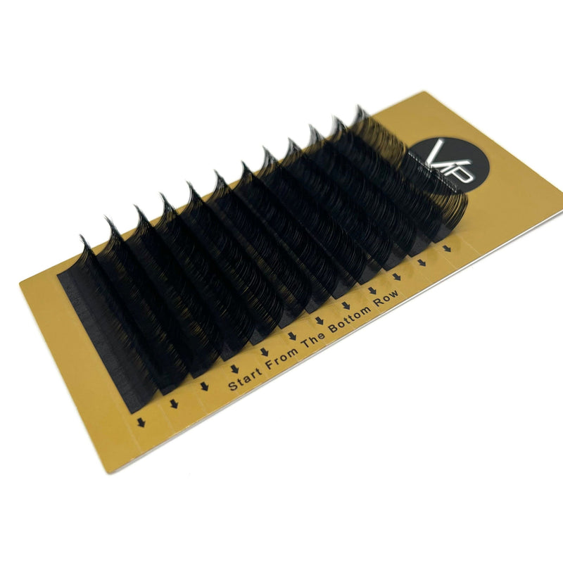 VIP Extensions VIP Faux Mink Lash Extension 12 Lines D Curl 0.05 mm Eyelash Extensions Black 0.05-D-8,0.05-D-9,0.05-D-10,0.05-D-11,0.05-D-12,0.05-D-13,0.05-D-14,0.05-D-15,0.05-D-16,0.05-D-17,0.05-D-18,0.05-D-19,0.05-D-20,0.05-D-21,0.05-D-22,0.05-D-23,0.05-D-24,0.05-D-25,0.05-D-MIX (8-19),0.05-D-MIX (14-25)
