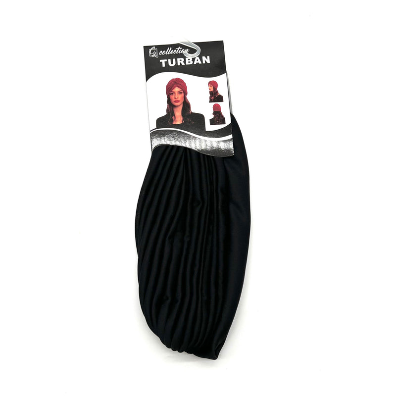 VIP Extensions CL Collection Turban Hair Accessories Black Black