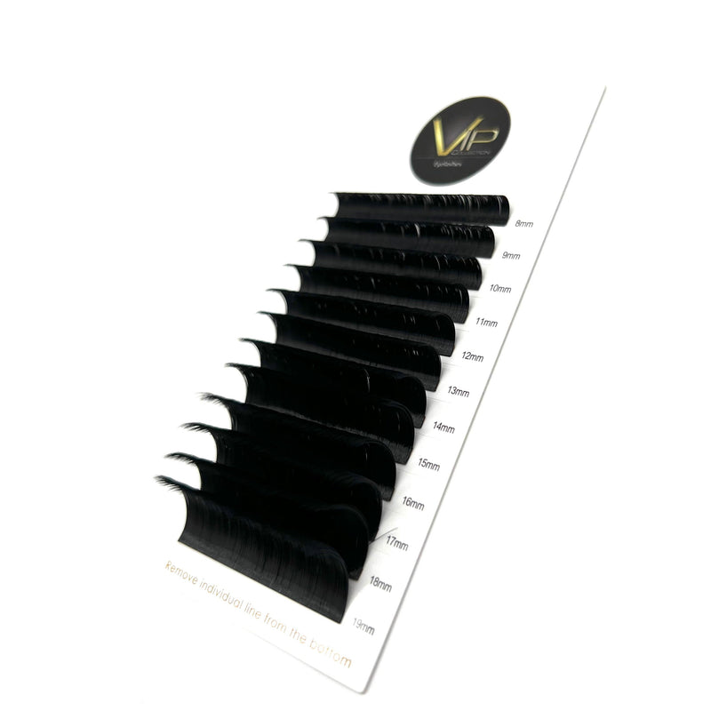 VIP Extensions VIP Quick Fan Lash Extensions, 12 Lines 0.07 D Curl Eyelash Extensions Light Gray 07D08,07D09,07D10,07D11,07D12,07D13,07D14,07D15,07D16,07D17,07D18,07DMIX,07DMIX-XL,07DDMIX-8-19,07DMIX-XL14/25