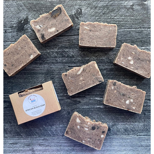 Lustful Bath, LLC AFRICAN BLACK SOAP Cold Process Soap Dark Slate Gray