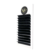 VIP Extensions VIP Quick Fan Lash Extensions, 12 Lines 0.05 C Curl Eyelash Extensions Black 05C12,05C13