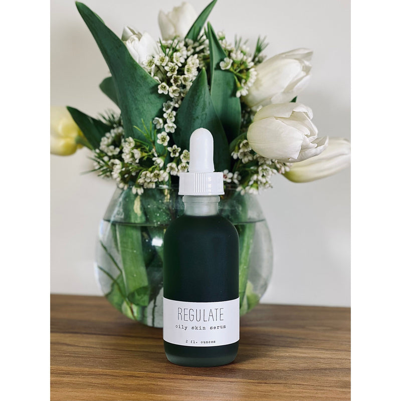 handmade. la conner Regulate - Facial Serum For Oily Skin Skincare Gray 2 Ounces