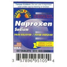 McKesson Naproxen Sodium Tabs  220 Mg-50 Health Care White Smoke