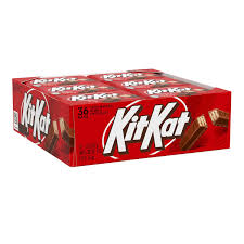 Hershey’s Kit Kat Crisp Wafers in Milk Chocolate (36 ct) Candy & Chocolate White Smoke