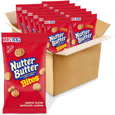 nutter butter Nutter Butter Bites – Big Bag (3 oz per bag / 12 Count Case) Cookies White Smoke