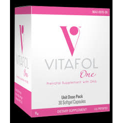 Vitalfol Vitalfol One – Complete Prenatal Support (30 Softgels) Vitamins & Supplements White Smoke
