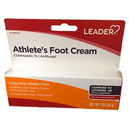 Leader Leader™ Athlete's Foot Cream (1% Clotrimazole) – 14g Health Care White Smoke