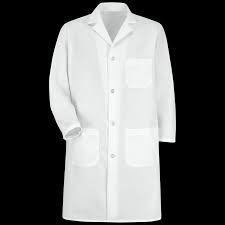 Professional White Lab Coat Professional White Lab Coat – Size Medium (5-Button Closure) uniforms Lavender