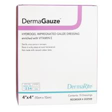 Dermagauze Dermagauze™ DS Sterile Impregnated Dressing – 4" x 4" (Latex-Free) First Aid White Smoke