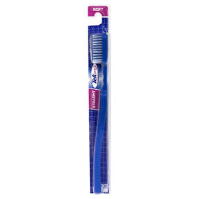tek pro Tek Pro Professional Toothbrush – Soft Bristles Toothbrushes Light Gray