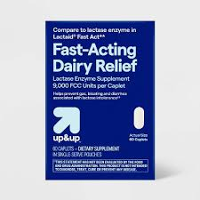 fast acting Fast Acting Lactase Enzyme – 9000 FCC Units (32 Caplets) Vitamins & Supplements Midnight Blue