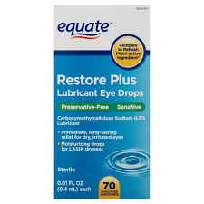 Leader LDR Lubricant Eye Drops – 0.5% Sodium Carboxymethylcellulose (15 mL) Vision Care Light Gray