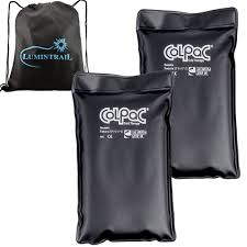 colpac ColPaC® Original Blue/Black Gel Cold Pack – Half Size (6.5" x 11") Hot & Cold Therapies White Smoke