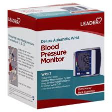 Leader Leader™ Deluxe Automatic Wrist Blood Pressure Monitor biometric monitors Light Gray