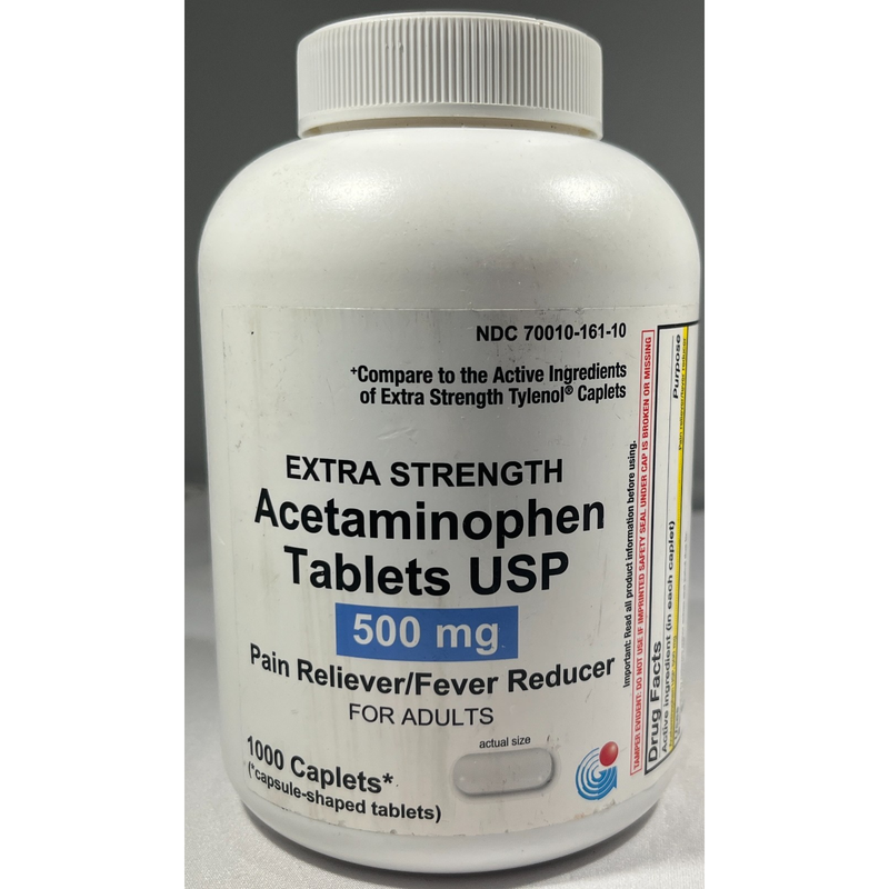 Acetaminophen 500 mg Extra Strength Capsule 1000 EA