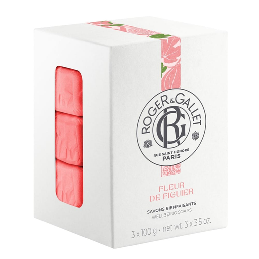 Roger & Gallet Roger & Gallet Fleur De Figuier Soap Coffret 3 x 100g Bar Soap Lavender