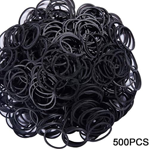 Live Fish Live Fish Small Black Rubber Bands 500 Pack Fast Business & Industrial White Smoke