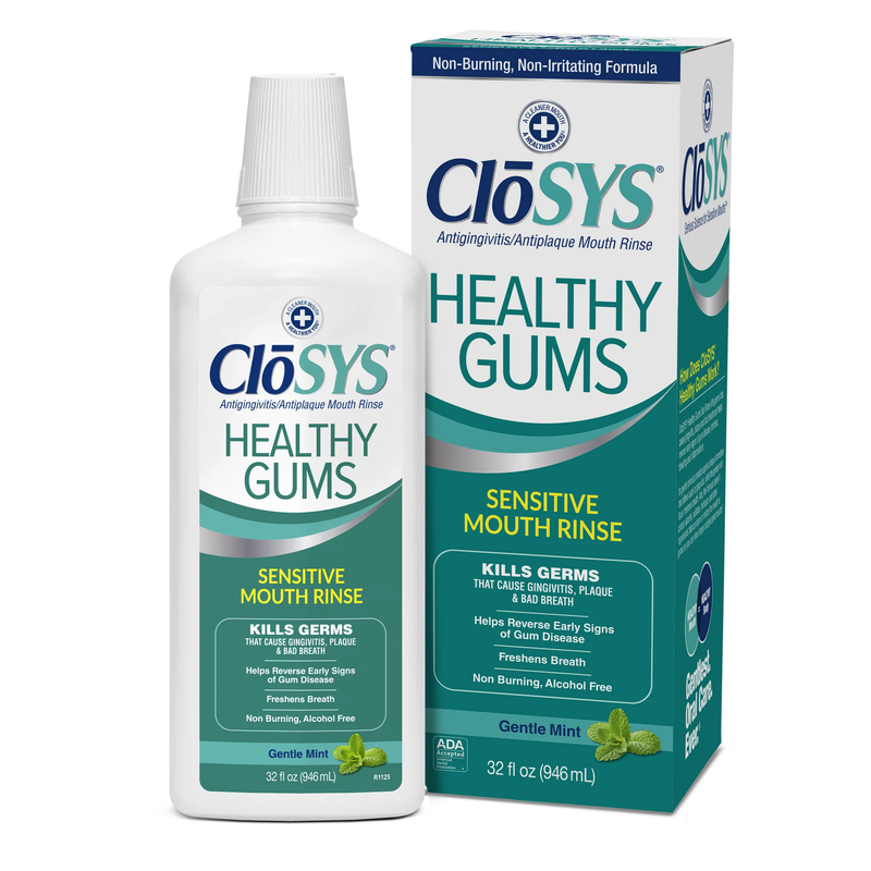 closys Closys® Healthy Gums Oral Rinse - Alcohol-Free Mouthwash - 32 fl oz Oral Care Lavender