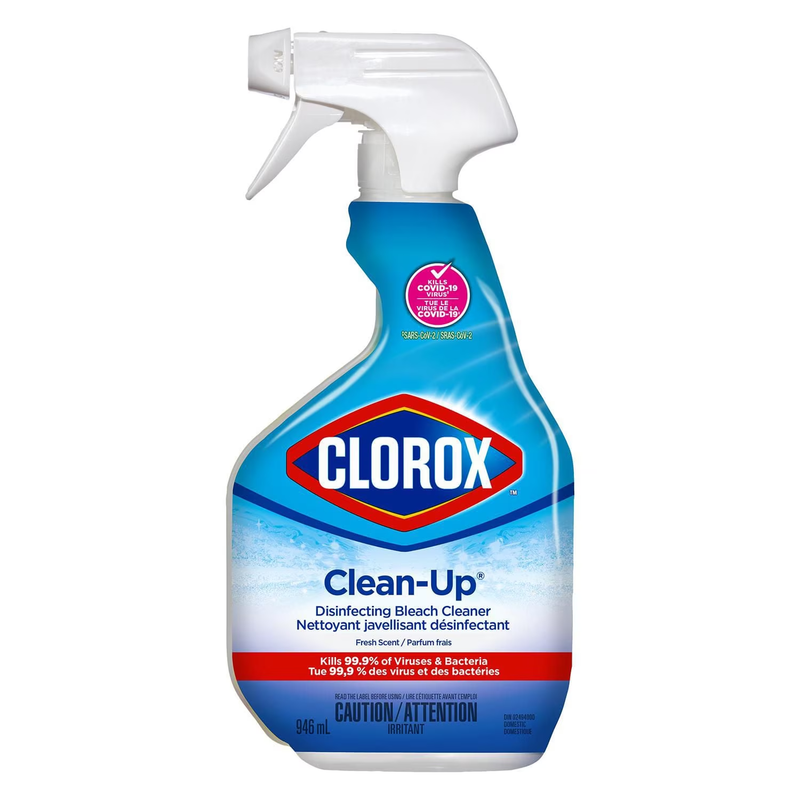 Clorox® Clean-Up Disinfecting Bleach Cleaner Spray - Fresh Scent - 946 mL