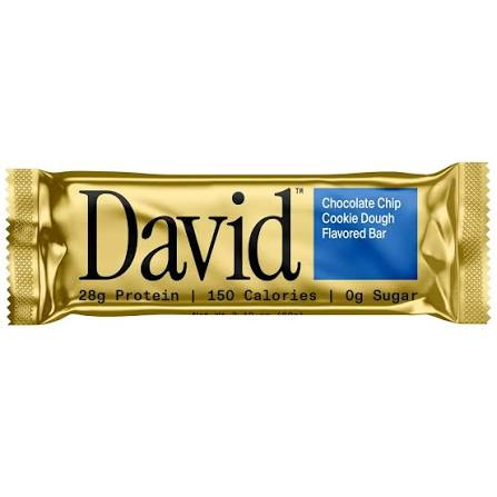 David DAVID Cookie Dough Chocolate Bar Cereal & Granola White Smoke