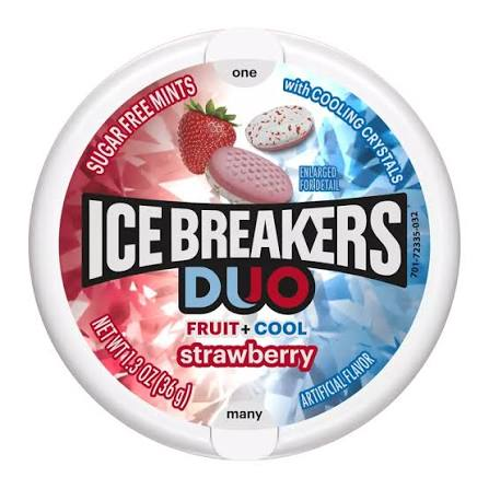 ICE BREAKERS DUO Sugar Free Mints