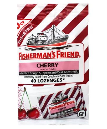 Fisherman's Friend Cherry Lozenges 40 Count
