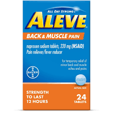 Aleve Back & Muscle Relief - 24 Tabs