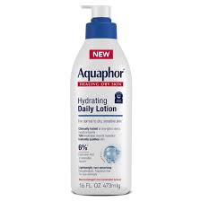 Aquaphor Aquaphor Daily Hydrating Face and Body Lotion, Hyaluronic Acid, 16 FL OZ Skin Care Light Gray