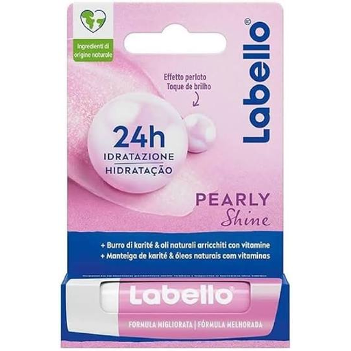 Labello Labello Pearly Shine 24h Lip Balm – 4.8 g Lip Balms & Treatments Thistle