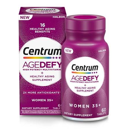 Centrum Centrum Age Defy Multivitamin for Women Tablets – 60 Count Vitamins & Supplements White Smoke