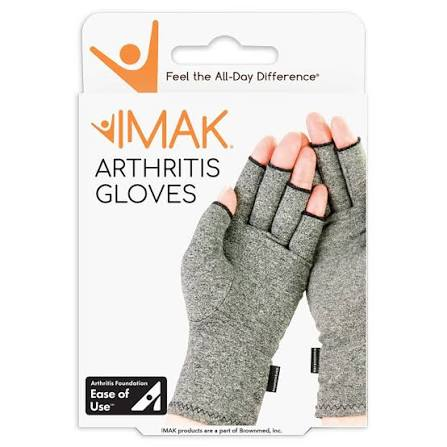 Imak IMAK Arthritis Gloves, Small Supports & Braces White Smoke