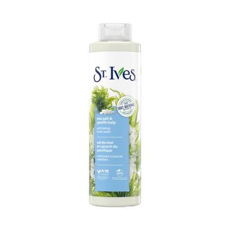 St. Ives Sea Salt & Pacific Kelp Exfoliating Body Wash 650ml
