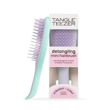 Tangle Teeze Detangling Mini Hairbrush (Wisteria Leaf)