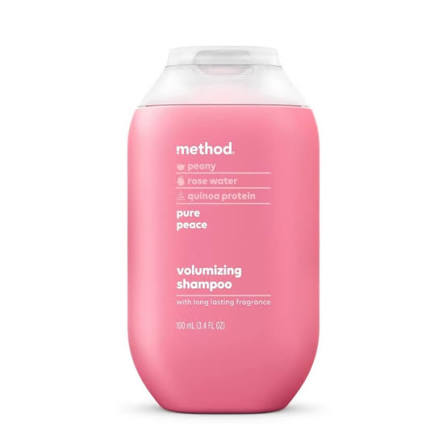 Method Method Volumizing Shampoo Pure Peace 3.4 OZ Shampoo & Conditioner Pale Violet Red