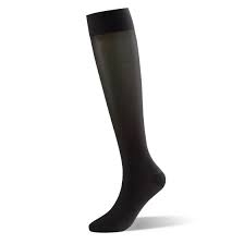 Dr. comfort Dr. Comfort Select Sheer 15-20 mmHg Below Knee Compression Stockings - Black (Women's Large) Supports & Braces White Smoke