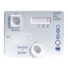DPP DPP® HIV-Syphilis Dual Rapid Test Kit (20 Tests) Medical Tests Lavender