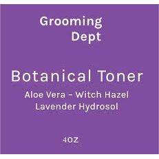Grooming Dept Grooming Dept Lavender Hydrosol Botanical Toner 4 Oz Toner Dark Slate Blue