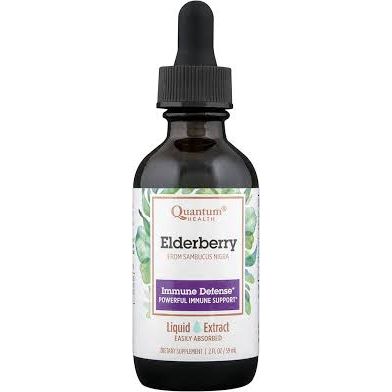 Quantum Health Quantum Health Elderberry Immune Defense Liquid Extract – 2 Fl Oz Vitamins & Supplements White Smoke