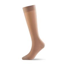 Dr Comfort Dr. Comfort Sheer Compression Stockings, 15-20 mmHg, Nude, Size Small Supports & Braces White Smoke