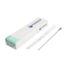 McKesson Sterile Female Intermittent Catheter, 14 Fr, 6 Inch Length, 30/Box (Latex-Free) Health Care White Smoke