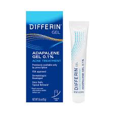 Differin Differin Gel 0.1% (Adapalene) Acne Treatment, 45g Retail Display Case (4 Units) Skin Care White Smoke