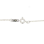 Bids.com Womens chains Sterling Silver Necklaces White Smoke 18