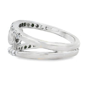 Bids.com .90ct Diamond Diamond Ring 14KT White Gold Rings White Smoke 7.0