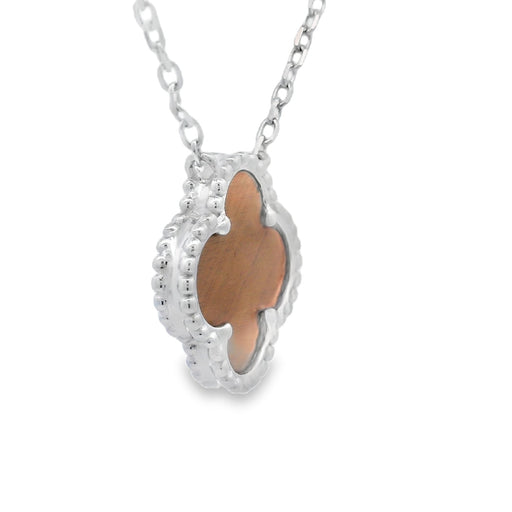 Bids.com Tigereye Fashion Pendants Sterling Silver Pendants White Smoke 16-18