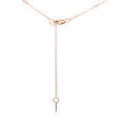 Bids.com .73ct Sapphire Diamond Fashion Pendants 10KT Rose Gold Pendants White Smoke 18