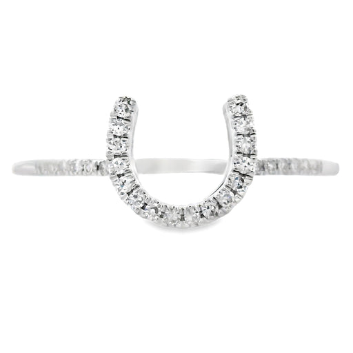 Bids.com .10ct Diamond Ring 14KT White Gold Rings White Smoke 7.0